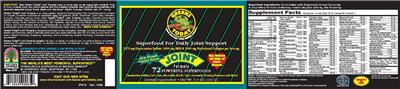 Label of Joint Formula French Vanilla Flavor