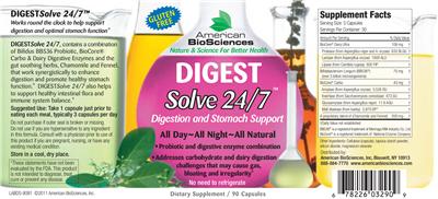 Label of Digest Solve 24/7