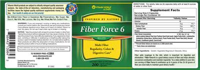 Label of Fiber Force 6