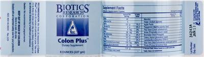 Label of Colon Plus
