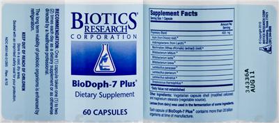 Label of BioDoph-7 Plus