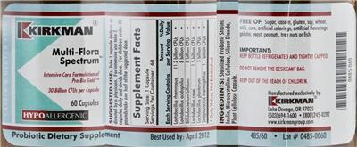 Label of Multi-Flora Spectrum
