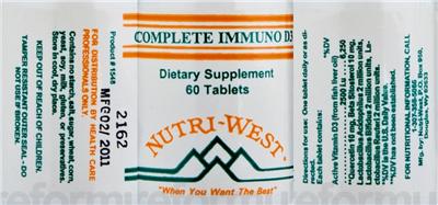 Label of Complete Immuno D3