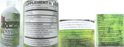 Label of Green Oxygen