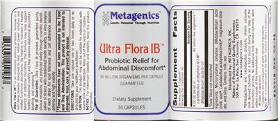 Label of Ultra Flora IB