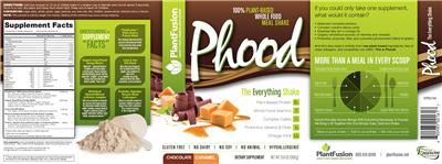 Label of Phood Chocolate Caramel