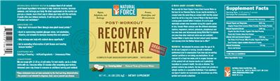Label of Recovery Nectar