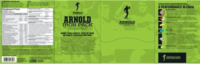 Label of Arnold Iron Pack
