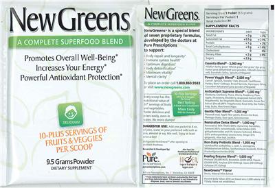 Label of New Greens