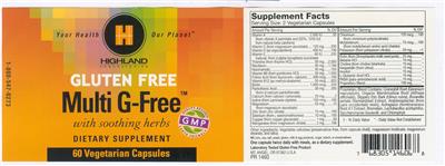 Label of Multi G-Free