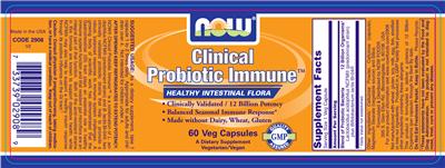 Label of Clinical Probiotic Immune