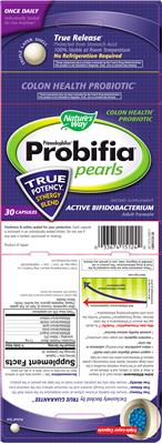 Label of Primadophilus Probifia Pearls