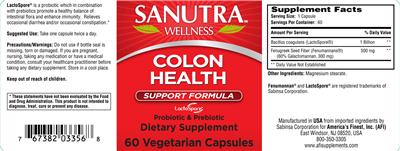 Label of Colon Health