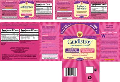 Label of Probiotic Rebuilder