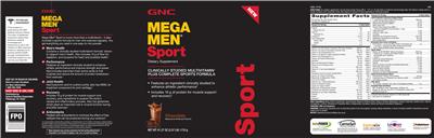 Label of Sport Chocolate