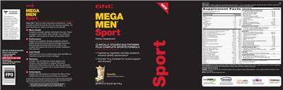 Label of Sport Vanilla