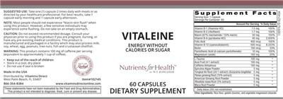 Label of Vitaleine