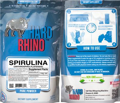 Label of Spirulina (Arthrospira Platensis)