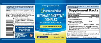 Label of Ultimate Digestive Complex