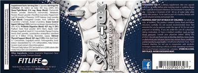 Label of Slim-Tox