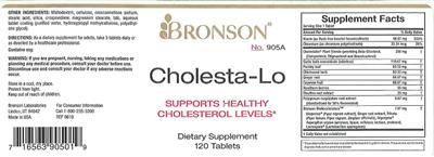 Label of Cholesta-Lo