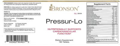 Label of Pressur-Lo