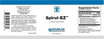 Label of Spirul-EZ