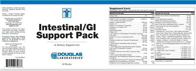 Label of Intestinal/GI Support Pack